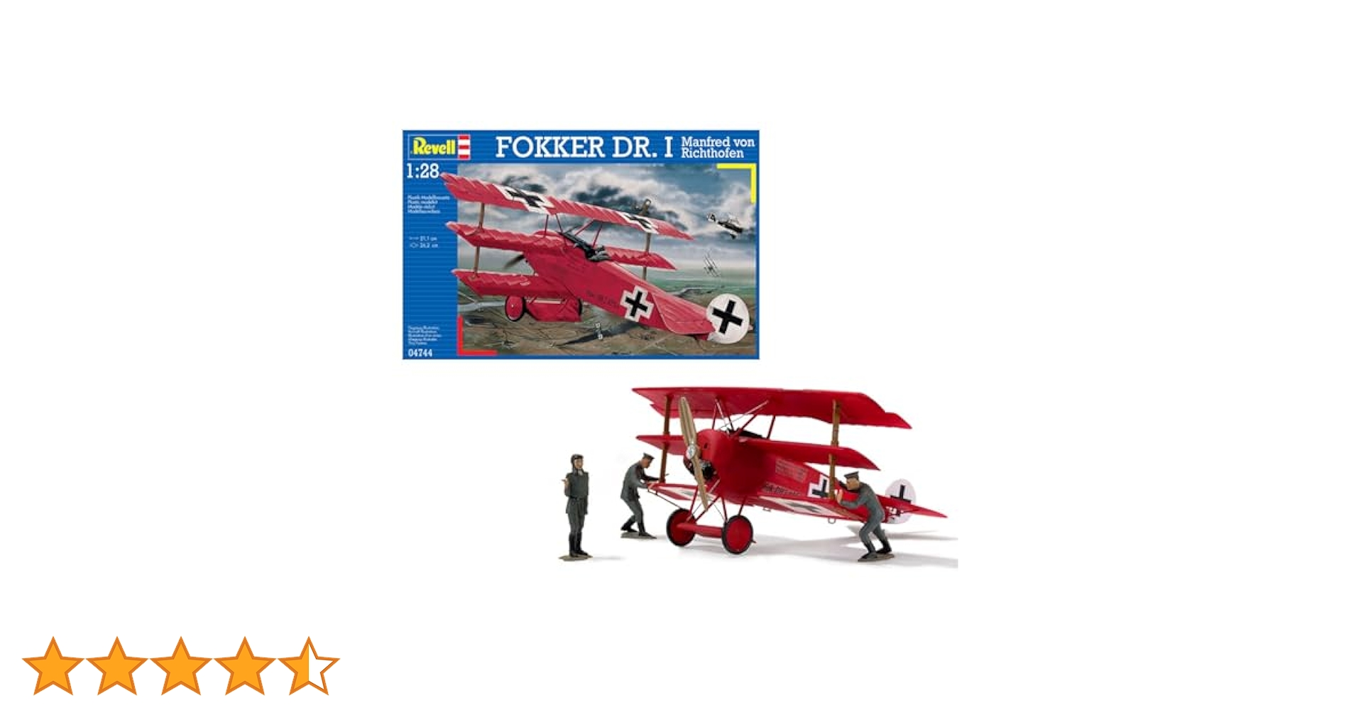 (未使用･未開封品)　ドイツレベル 1/28 フォッカー Dr.1 04744 プラモデル lok26k6 Amazon | ドイツレベル 1/28 フォッカー Dr.1 04744 プラモデル